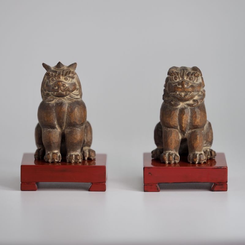 獅子と狛犬