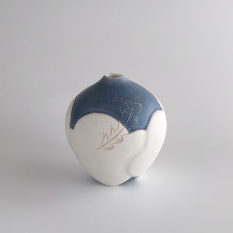 釉漆 寧色「青空」