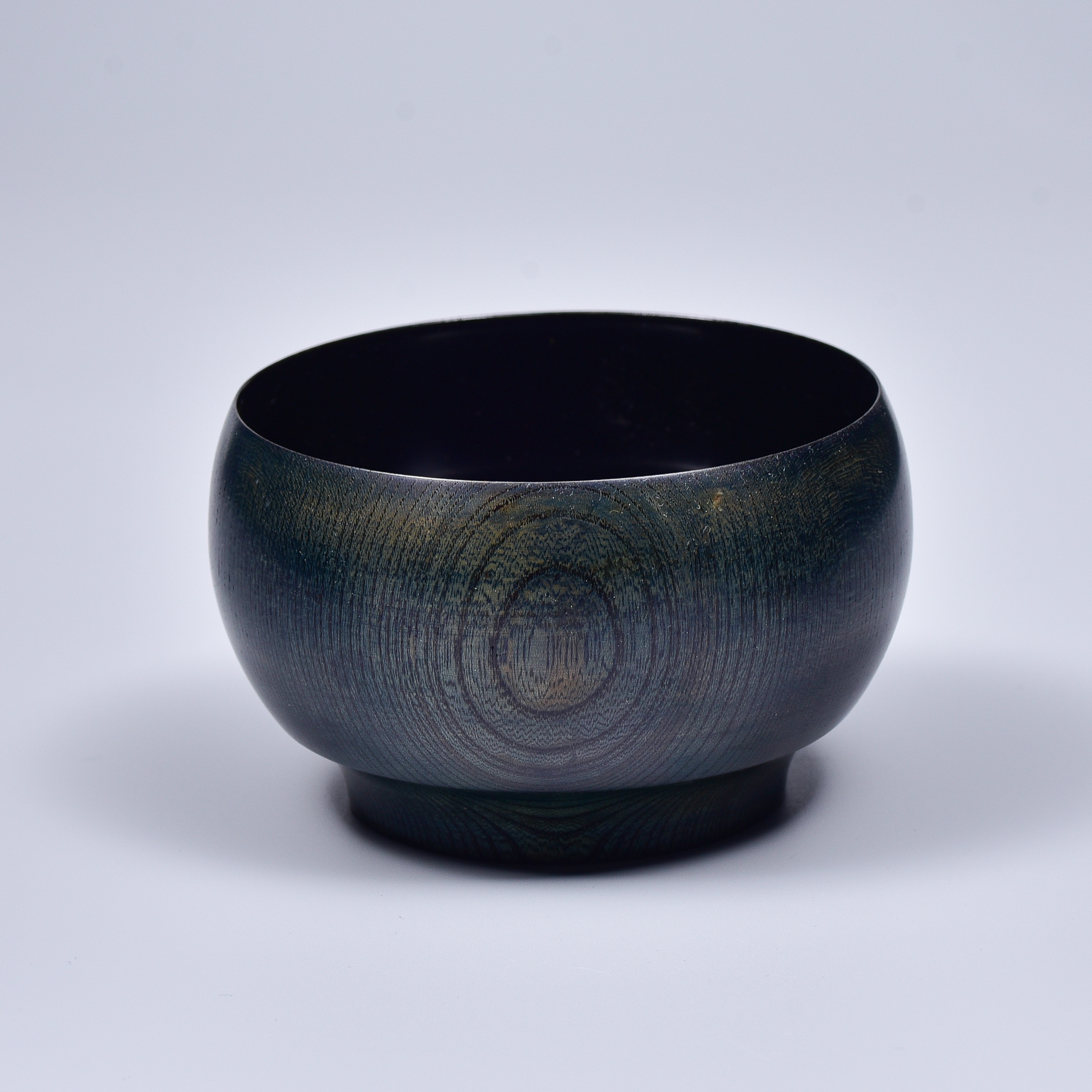 藍漆椀(丸/ウチ黒)
